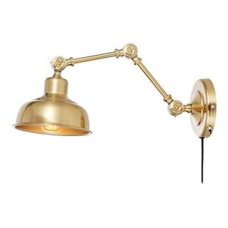 Markslöjd Nástenná lampa v zlatej farbe  Grimstad, značky Markslöjd