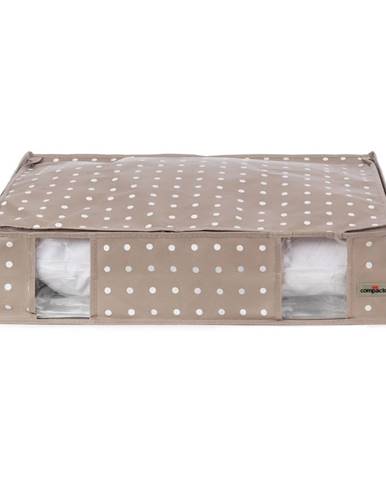 Svetlohnedý úložný box na oblečenie Compactor Rivoli, 50 x 65 cm