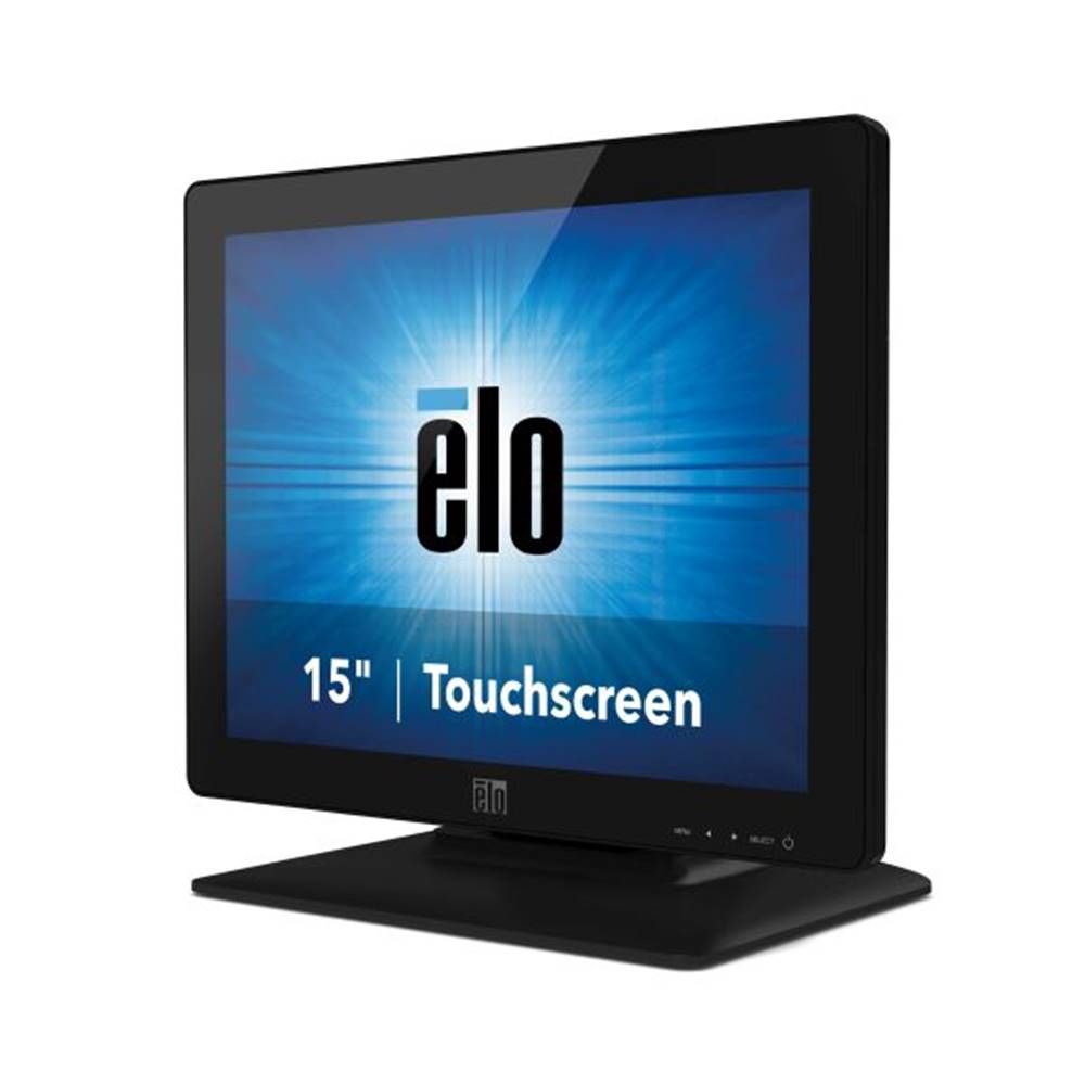 ELO Dotykový monitor  1523L, 15" LED LCD, PCAP (10-Touch), USB, bez rámečku, matný, černý, značky ELO