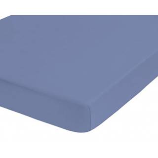 Napínacie prestieradlo Jersey Castell 140x200 cm, modré