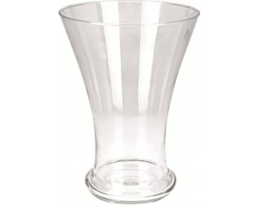 ASKO - NÁBYTOK Sklenená váza výška 25 cm, značky ASKO - NÁBYTOK