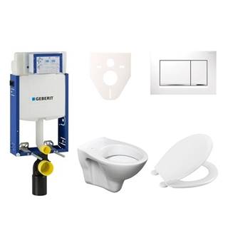 S-Line Cenovo zvýhodnený závesný WC set Geberit na zamurovanie + WC  S-line Pro, značky S-Line