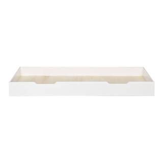Biela spodná zásuvka pre posteľ WOOOD Nikki, 200 × 90 cm
