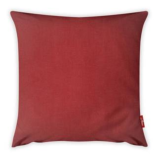 Vitaus Červená obliečka na vankúš s bavlnou , 43 x 43 cm, značky Vitaus
