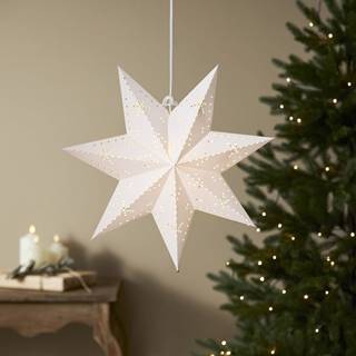 Star Trading Biela vianočná svetelná dekorácia ø 45 cm Classic - , značky Star Trading