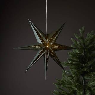 Zelená vianočná svetelná dekorácia ø 60 cm Point - Star Trading