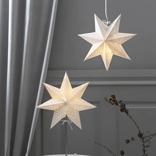 Biela vianočná svetelná dekorácia Bobo - Star Trading