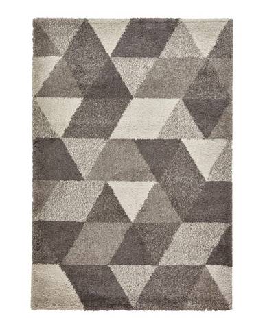 Sivý koberec Think Rugs Royal Nomadic Grey, 120 × 170 cm