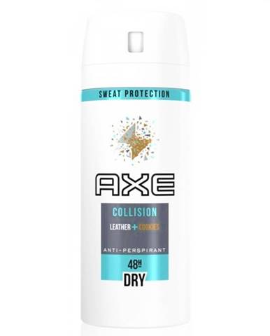 AXE DEO 150ML COLLISION LEATHER + COOKIES (WHITE)