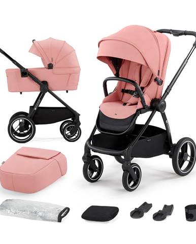 KINDERKRAFT Kočík kombinovaný Nea 2v1 Ash Pink, Premium