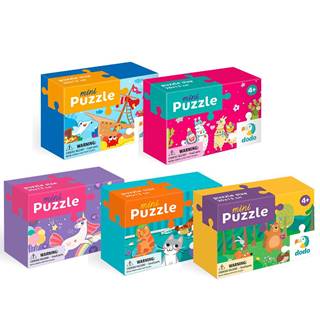 DODO  Puzzle mini, sada 5 kusov 35 dielikových puzzlí, značky DODO