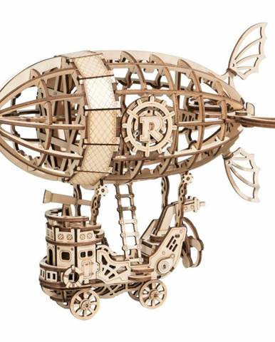 RoboTime drevené 3D puzzle Rozprávková vzducholoď