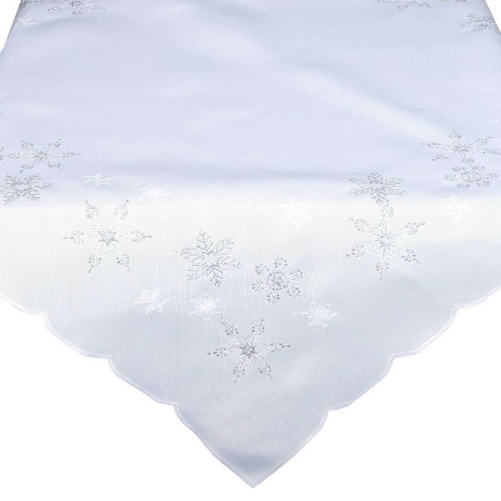 4Home Forbyt Vianočný obrus Hviezdičky biela, 35 x 35 cm, značky 4Home