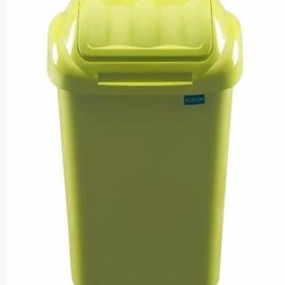 Kôš na odpad preklápací plastový, 50 l, FALA, zelený