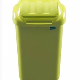 Kôš na odpad preklápací 15 l, plastový, FALA 30, limetkovo zelený
