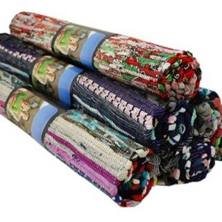 Rohoz/koberec tkaný SOLEMAR 60x90cm, bavlna, farebný