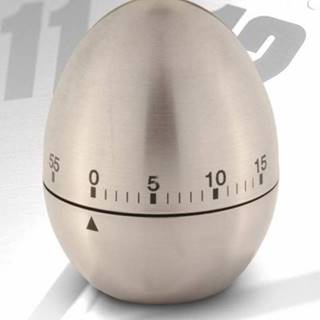 Kinekus Minútky v tvare vajíčka, kovové, priemer 6,5cm, značky Kinekus