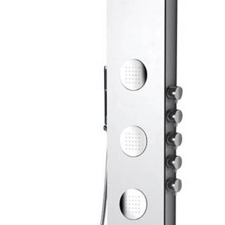 Sapho Sprchový panel  5SIDE ROUND s pákovou batériou biela, značky Sapho