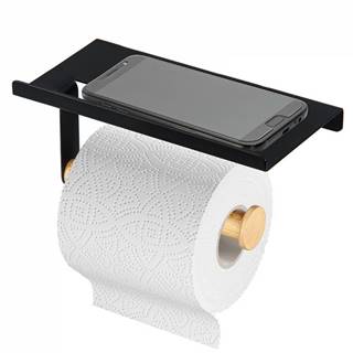 Altom  Držák toaletného papíru PHONE, 18 x 10 cm, černá, značky Altom