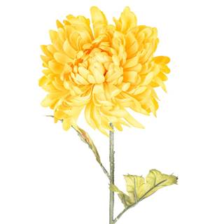 BABYMATEX Umelá chryzantéma, v. 74 cm, žltá, značky BABYMATEX