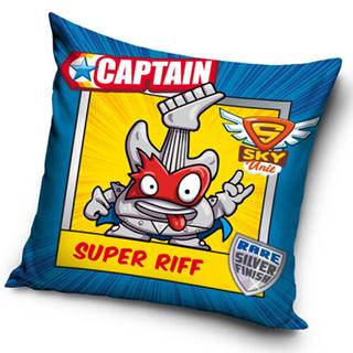 Carbotex Obliečka na vankúšik SuperZings Kapitán Super Riff, 40 x 40 cm