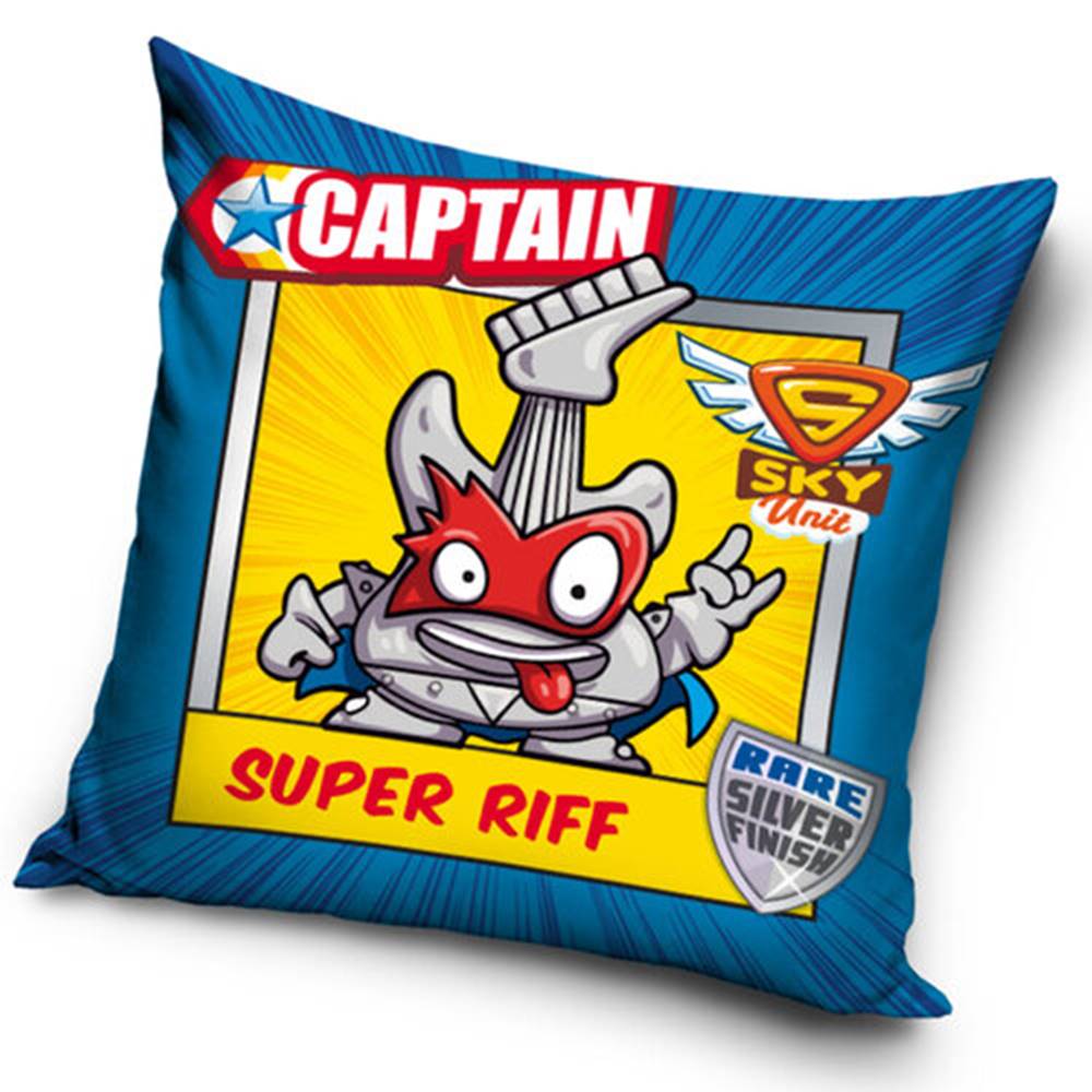 Koziol Carbotex Obliečka na vankúšik SuperZings Kapitán Super Riff, 40 x 40 cm, značky Koziol