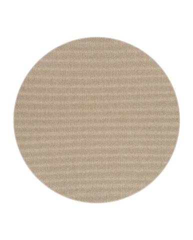 Béžový okrúhly koberec ø 160 cm Bono™ - Narma