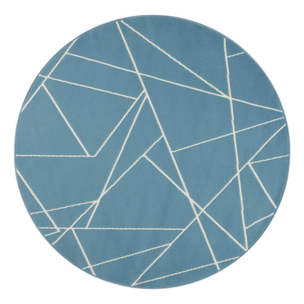 Ragami Modrý koberec  Velvet, ø 140 cm, značky Ragami