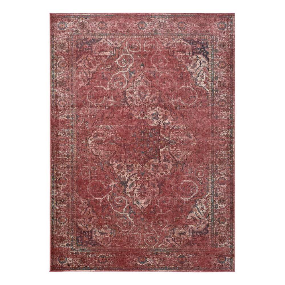 Universal Červený koberec z viskózy  Lara Rust, 120 x 170 cm, značky Universal