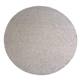 Rowico Svetlosivý vlnený okrúhly koberec ø 250 cm Auckland - , značky Rowico