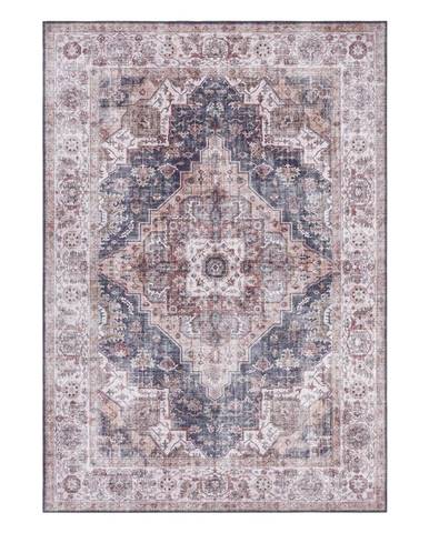 Sivo-béžový koberec Nouristan Sylla, 80 x 150 cm
