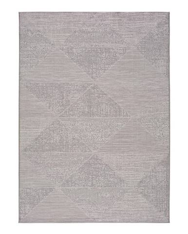 Sivý vonkajší koberec Universal Macao Grey Wonder, 155 x 230 cm