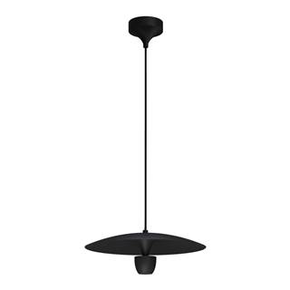 SULION Čierné závesné svietidlo  Poppins, výška 150 cm, značky SULION