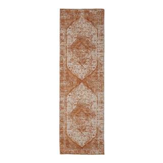 Bloomingville Oranžový koberec behúň 245x75 cm Sirius - , značky Bloomingville