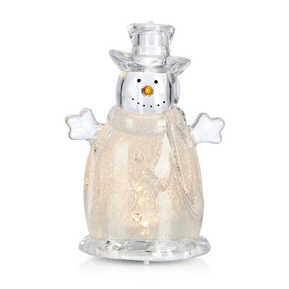 Markslöjd Svetelná LED dekorácia v tvare snehuliaka  Frosty, výška 10 cm, značky Markslöjd