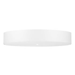 Biele stropné svietidlo so skleneným tienidlom ø 80 cm Herra - Nice Lamps