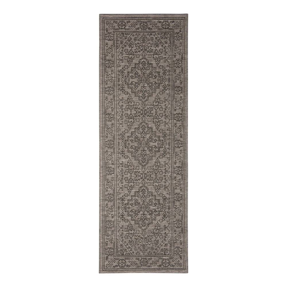NORTHRUGS Sivohnedý vonkajší koberec  Tyros, 70 x 200 cm, značky NORTHRUGS