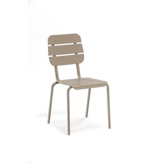 Ezeis Súprava 4 hnedých kovových stoličiek  Alicante, značky Ezeis