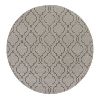 Sivý okrúhly vonkajší koberec ø 160 cm Milan - Flair Rugs