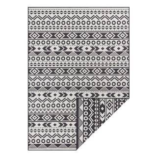 Ragami Čierno-biely vonkajší koberec  Roma, 120 x 170 cm, značky Ragami