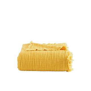 Mijolnir Žltá bavlnená prikrývka na dvojlôžko 200x250 cm Cuenca - , značky Mijolnir
