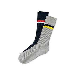 Tchibo Ponožky z rebrovanej pleteniny, 2 páry, značky Tchibo