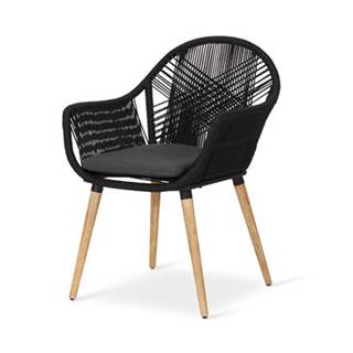 Tchibo Škrupinová stolička s textilným výpletom, značky Tchibo