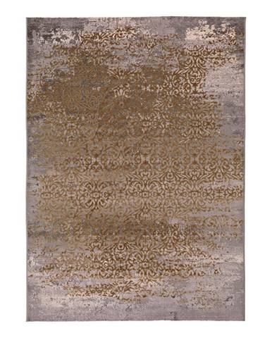 Sivo-zlatý koberec Universal Danna Gold, 120 x 170 cm