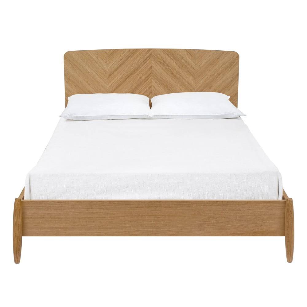 Woodman Dvojlôžková posteľ  Farsta Herringbone, 140 × 200 cm, značky Woodman