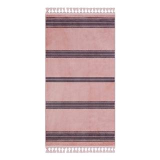 Ružový umývateľný koberec 180x120 cm - Vitaus