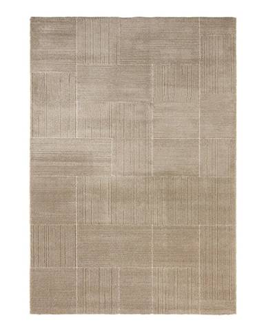 Béžovokrémový koberec Elle Decoration Glow Castres, 160 x 230 cm