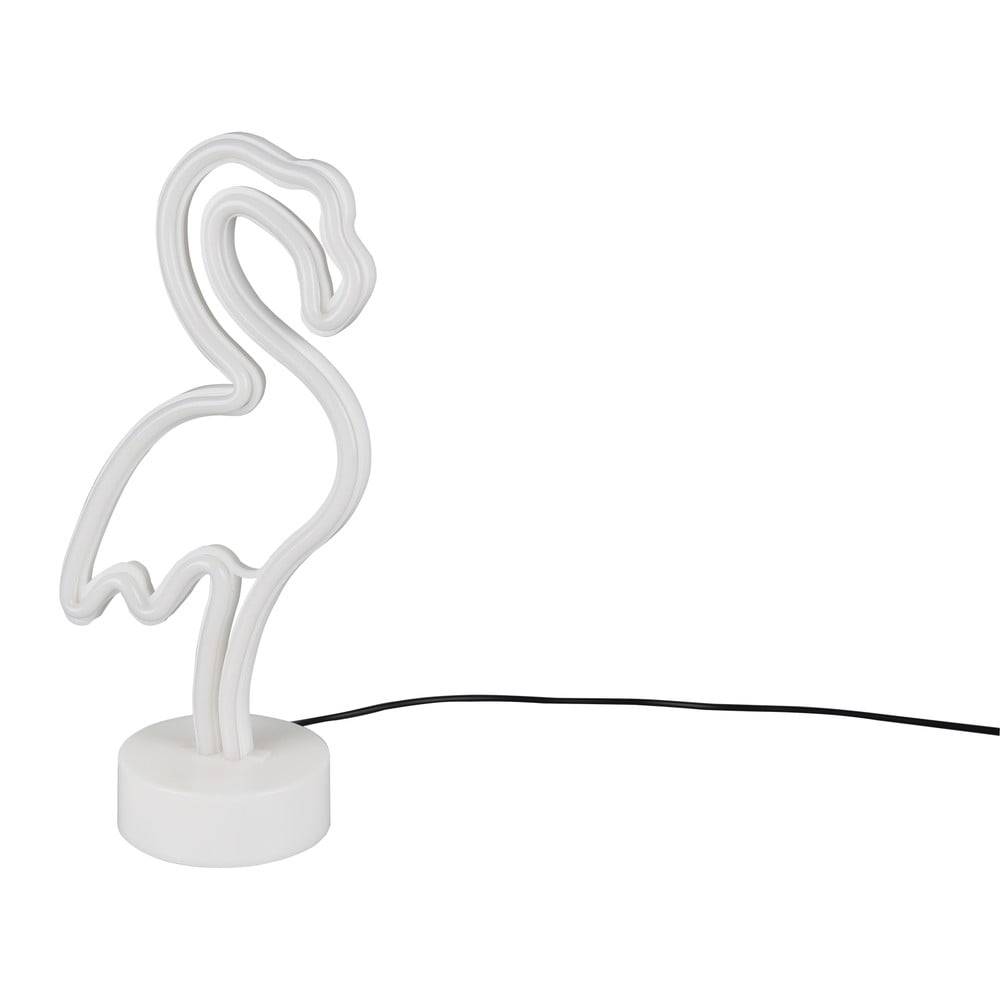 Trio Biela LED stolná lampa (výška 29 cm) Flamingo - , značky Trio