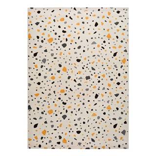 Universal Biely koberec  Adra Punto, 133 x 190 cm, značky Universal