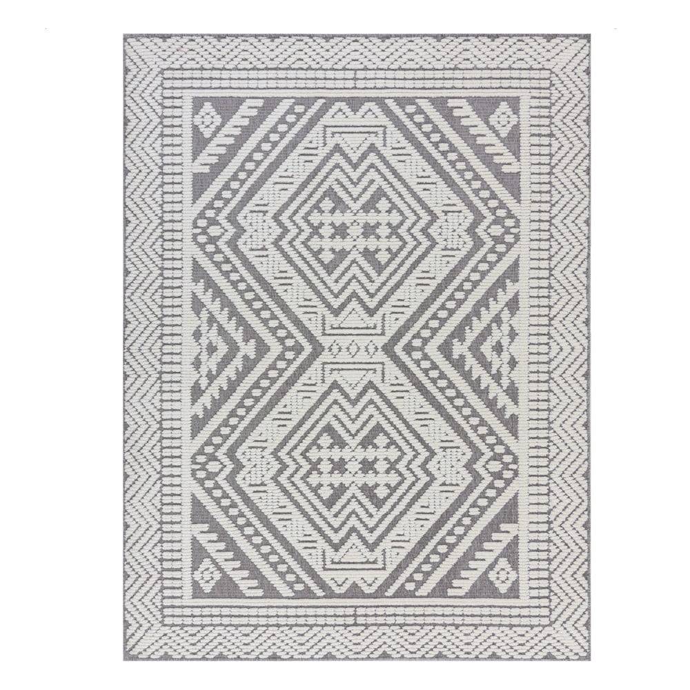 Flair Rugs Sivý prateľný koberec 80x145 cm Verve Jaipur – , značky Flair Rugs